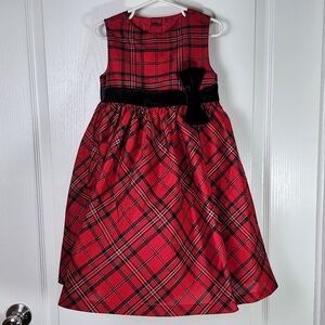 Girls Gymboree Christmas Holiday dress New with tags Red Plaid